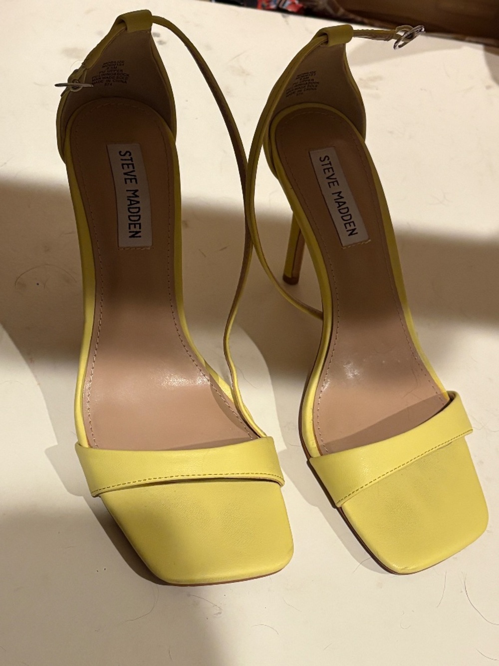 Steve Madden Heel - Pastel Yellow